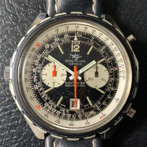 Breitling Vintage 1806 48mm Steel Black