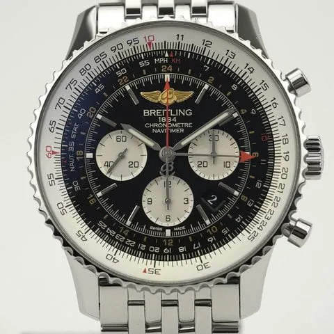 Breitling Navitimer AB044121/BD24/443A 48mm Stainless steel Black