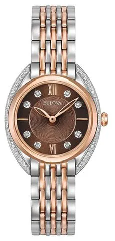 Bulova Classic 98R230 30mm Stainless steel Brown