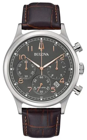 Bulova Precisionist 96B356 43mm Stainless steel Gray