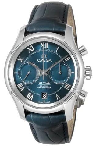 Omega De Ville Co-Axial 431.13.42.51.03.001 42mm Stainless steel Blue