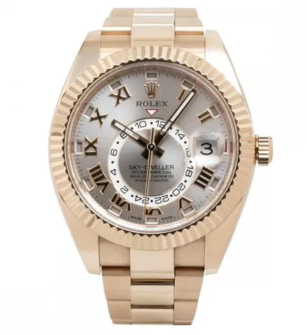 Rolex Sky-Dweller 326935 42mm Rose gold Champagne