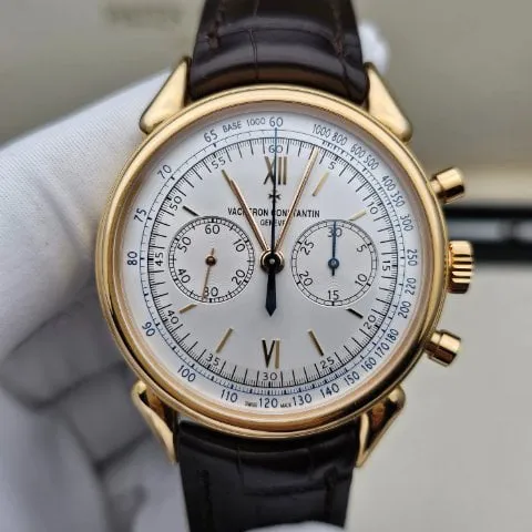 Vacheron Constantin Historiques 5000H/000R-B059 38.5mm Rose gold Silver