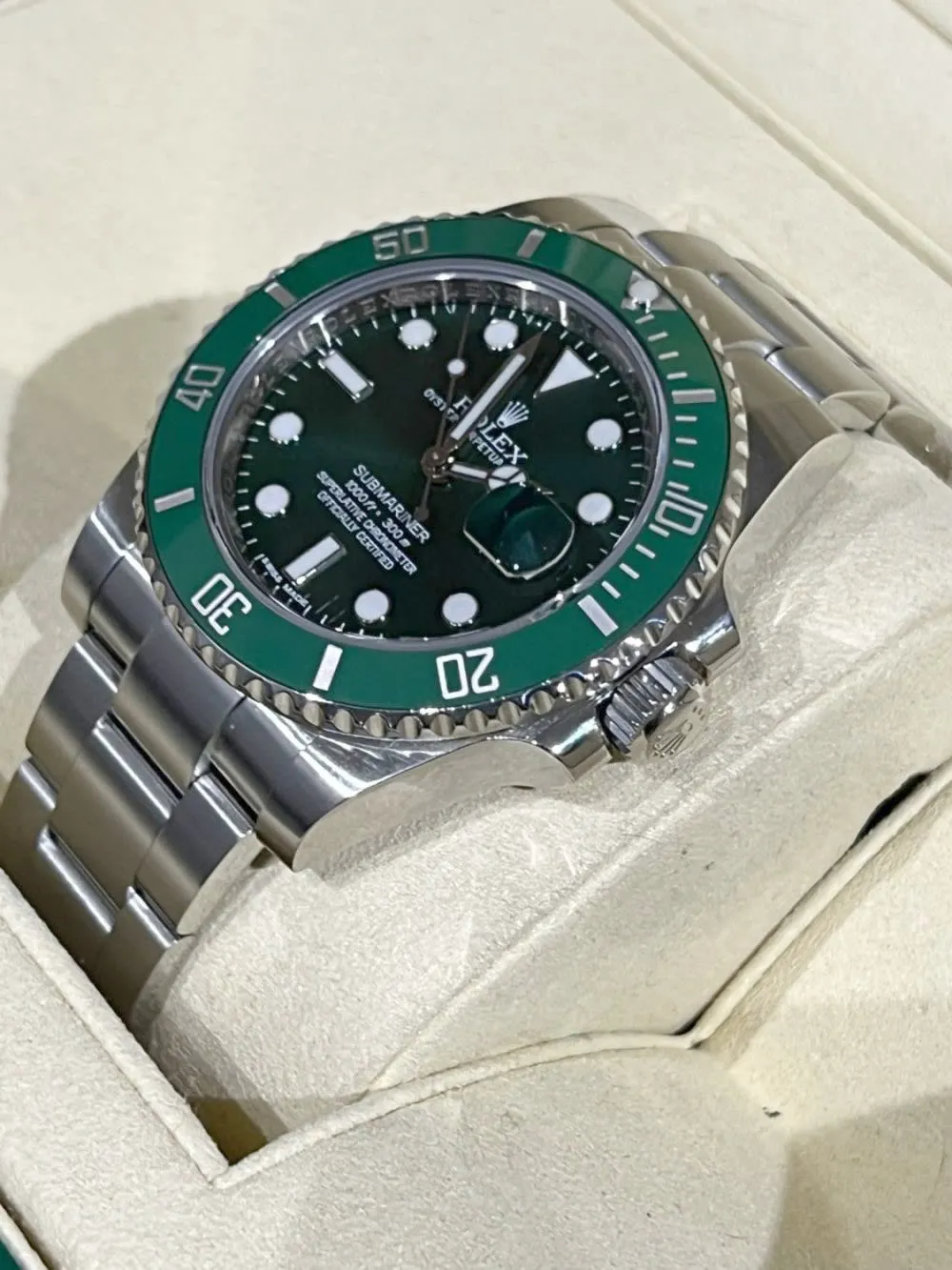 Rolex Submariner 116610LV 40mm Stainless steel Green 2