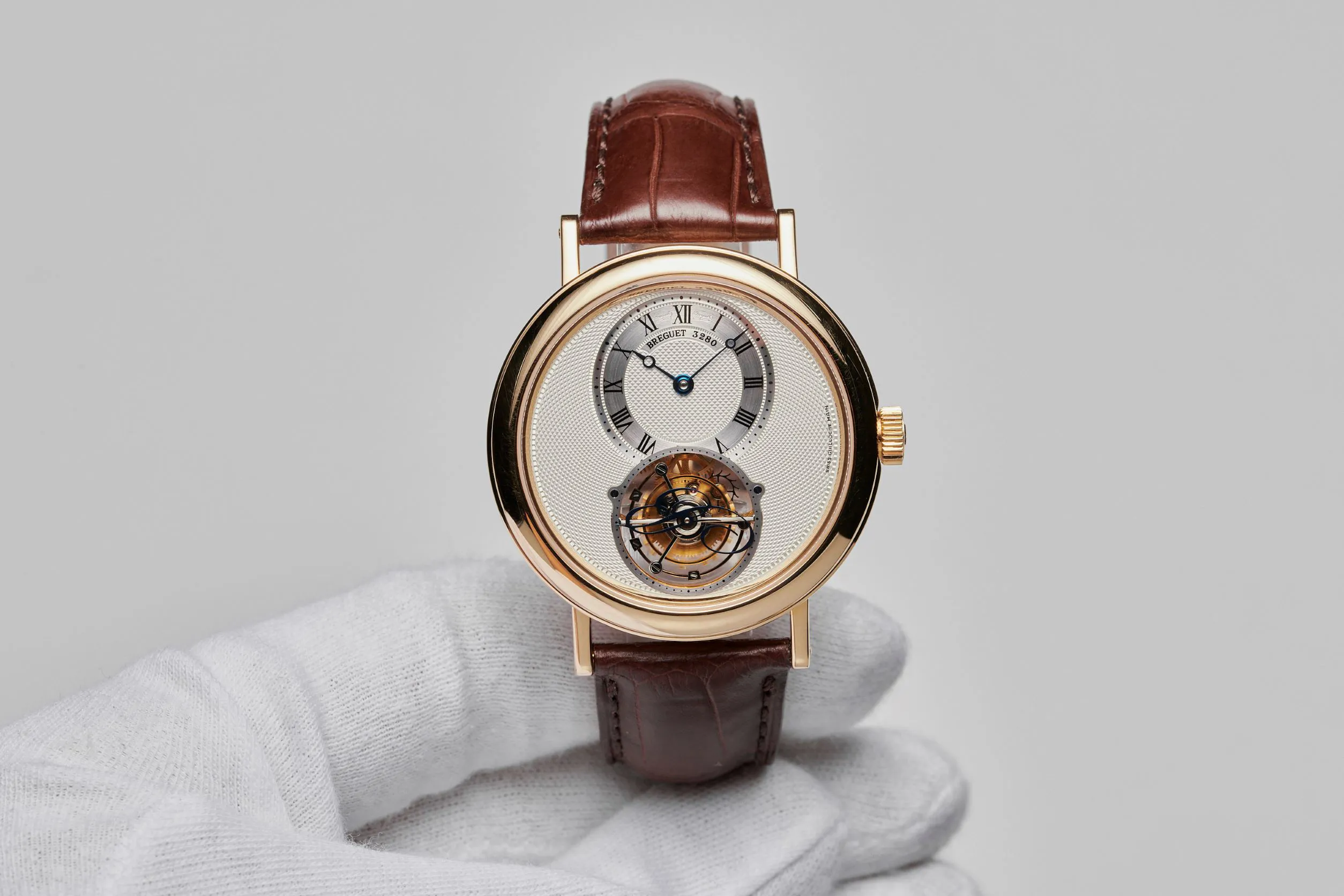 Breguet Tourbillon 5357 40mm Rose gold White 1