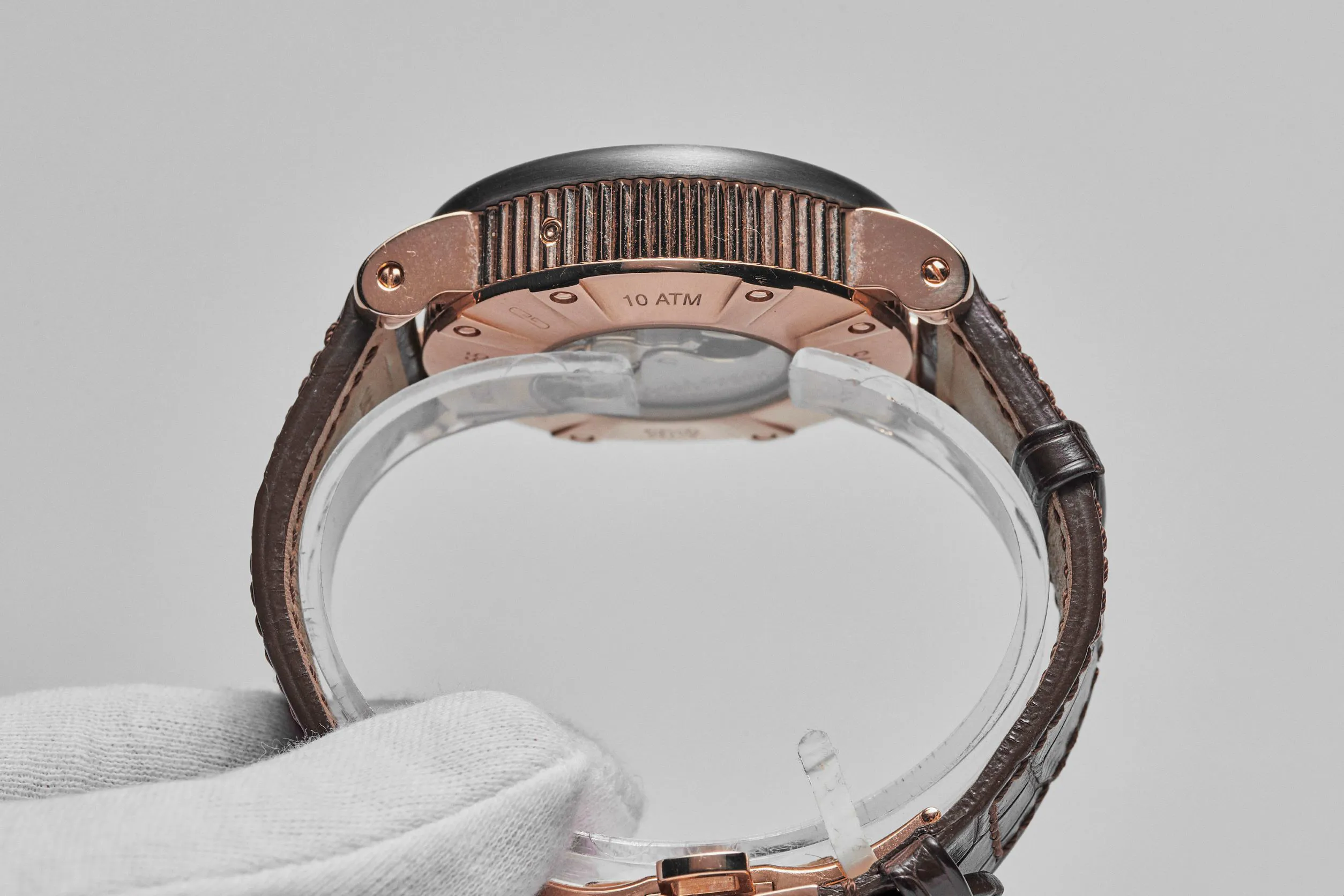 Gérald Genta Arena ABC.Y.55 45mm Rose gold and Tantalum Gray 5