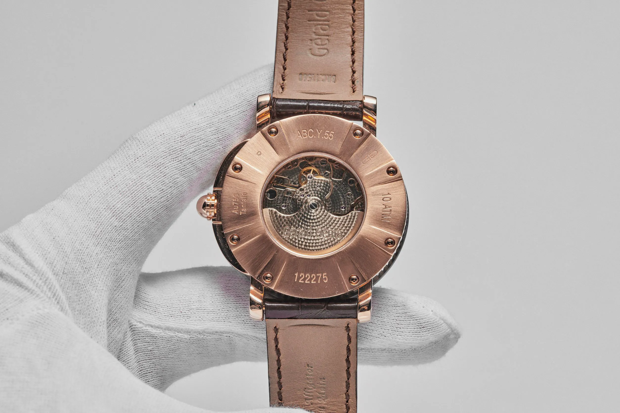 Gérald Genta Arena ABC.Y.55 45mm Rose gold and Tantalum Gray 3