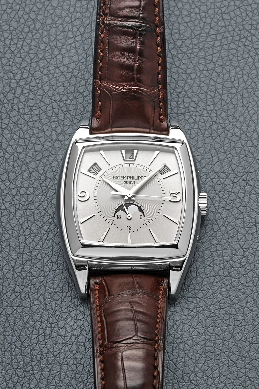 Patek Philippe Gondolo 5135G-001 39mm White gold Silver