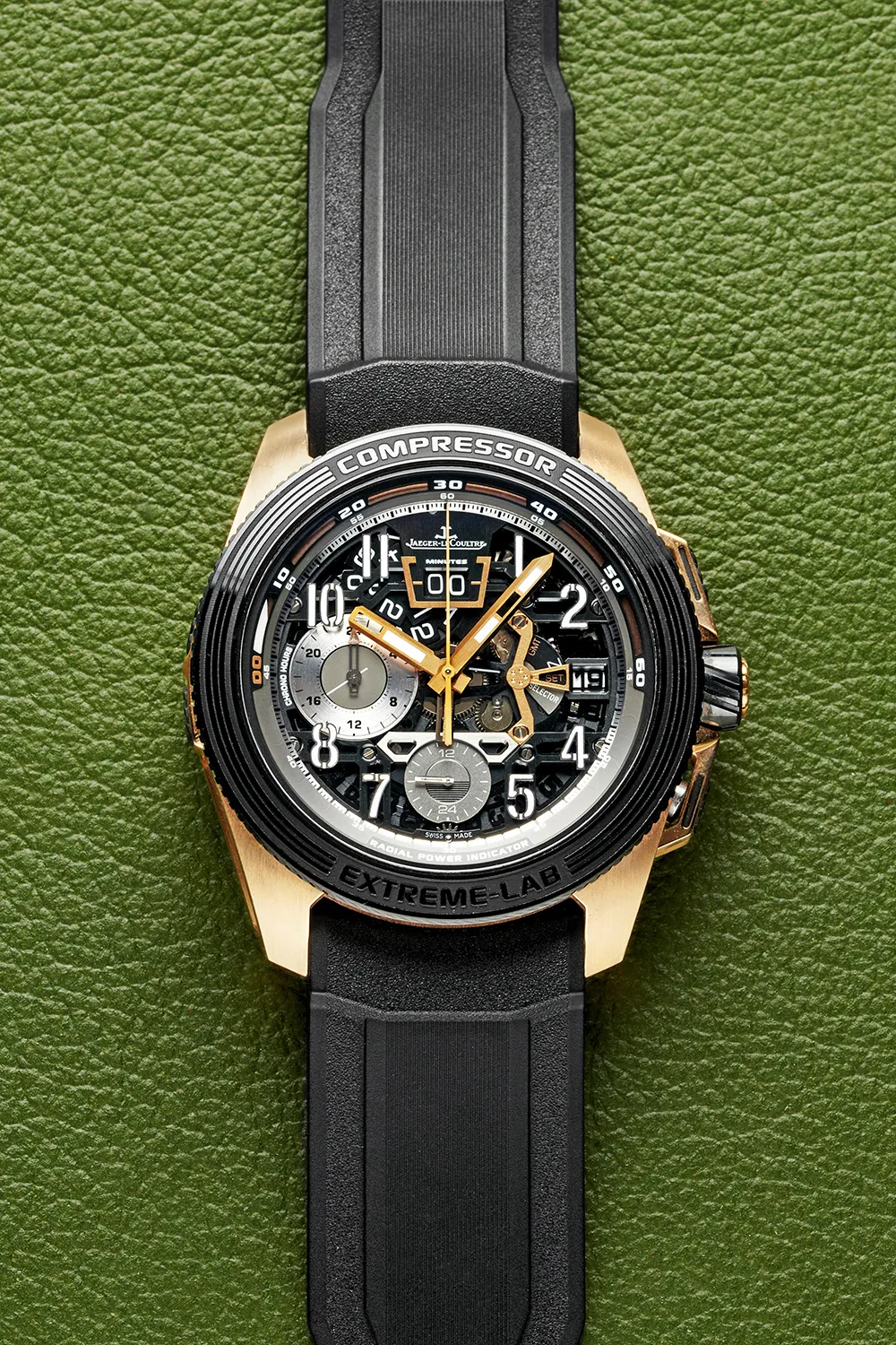 Jaeger-LeCoultre Master Compressor Extreme LAB 2 196.2.53.S 47mm Ceramic and Rose gold and Titanium Skeletonized