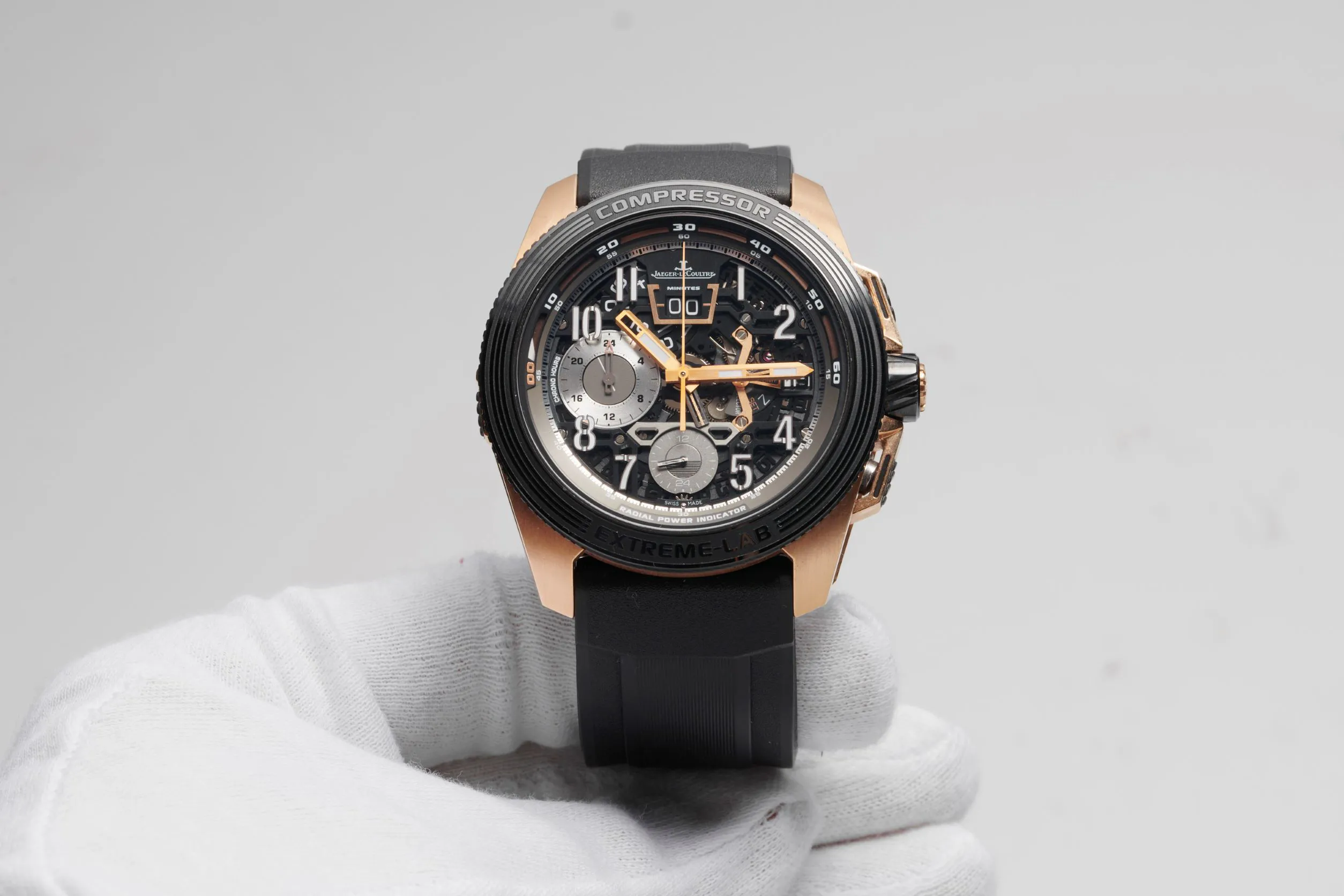 Jaeger-LeCoultre Master Compressor Extreme LAB 2 196.2.53.S 47mm Ceramic and Rose gold and Titanium Skeletonized 1