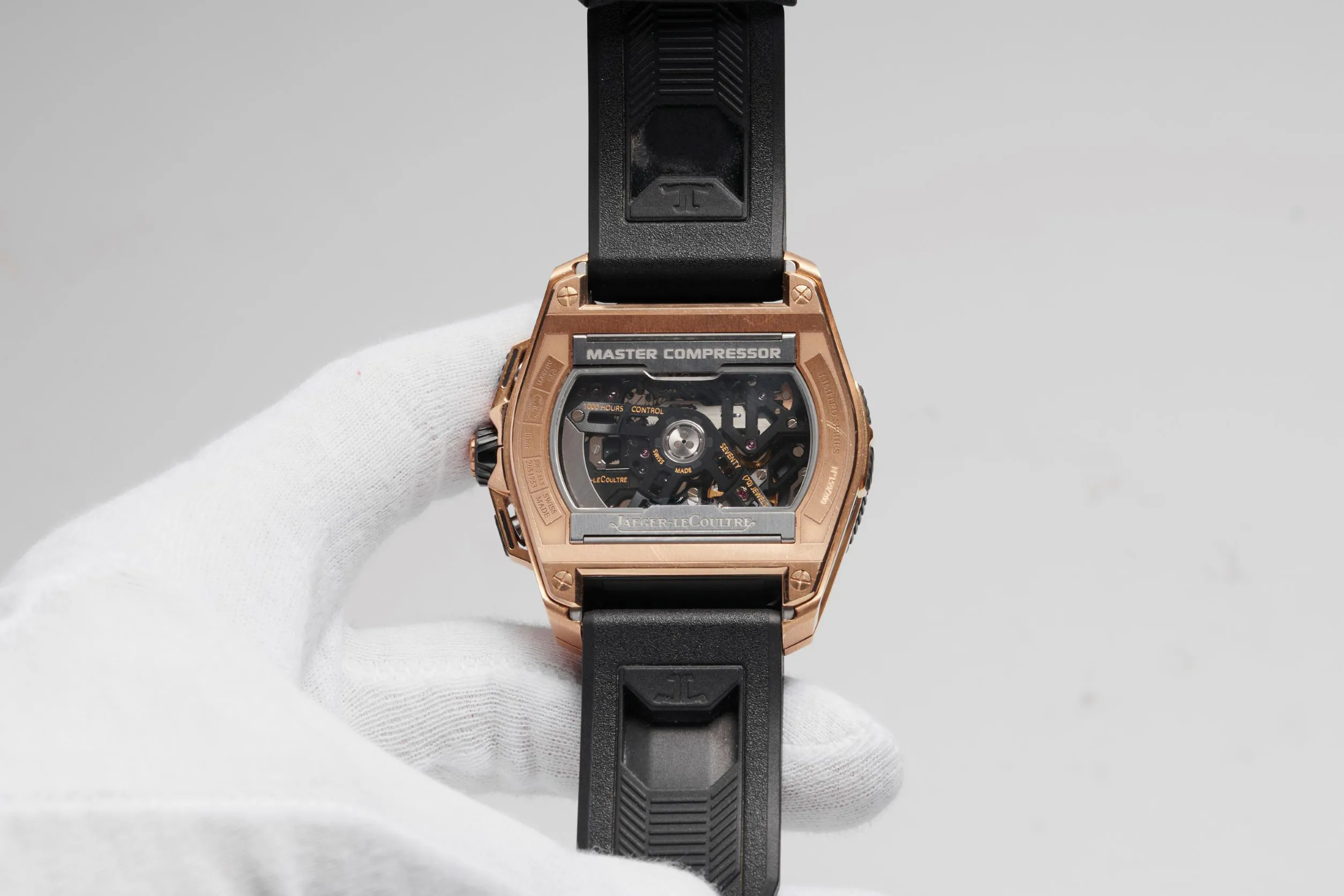 Jaeger-LeCoultre Master Compressor Extreme LAB 2 196.2.53.S 47mm Ceramic and Rose gold and Titanium Skeletonized 5