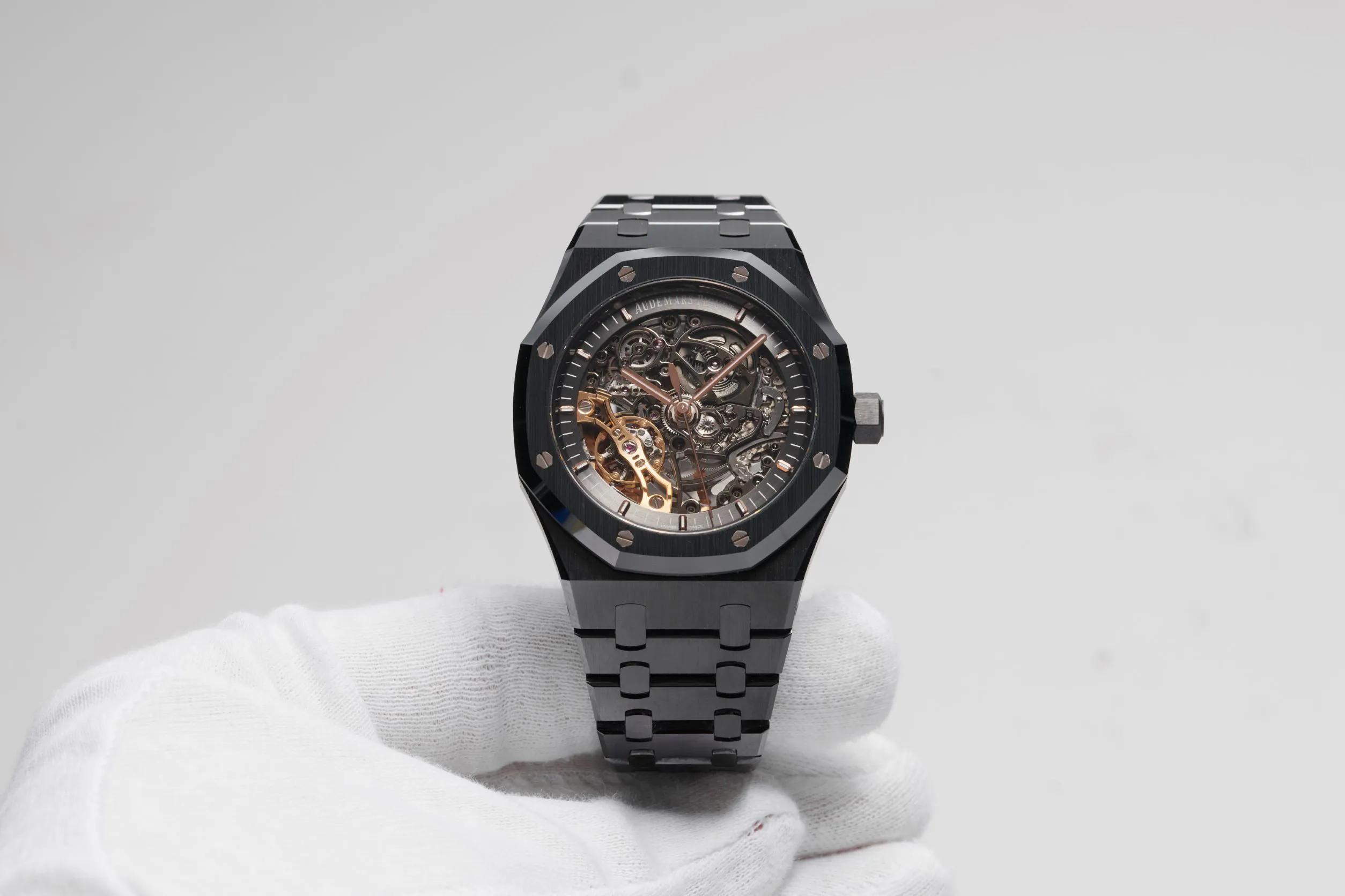 Audemars Piguet Royal Oak 15416CE.OO.1225CE.01 41mm Black ceramic Skeletonized 8