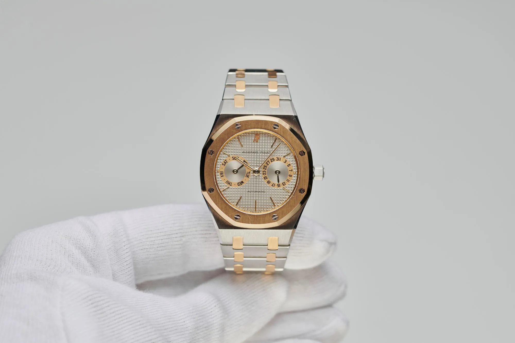 Audemars Piguet Royal Oak 25572SA 36mm Yellow gold and Stainless steel Silver 1