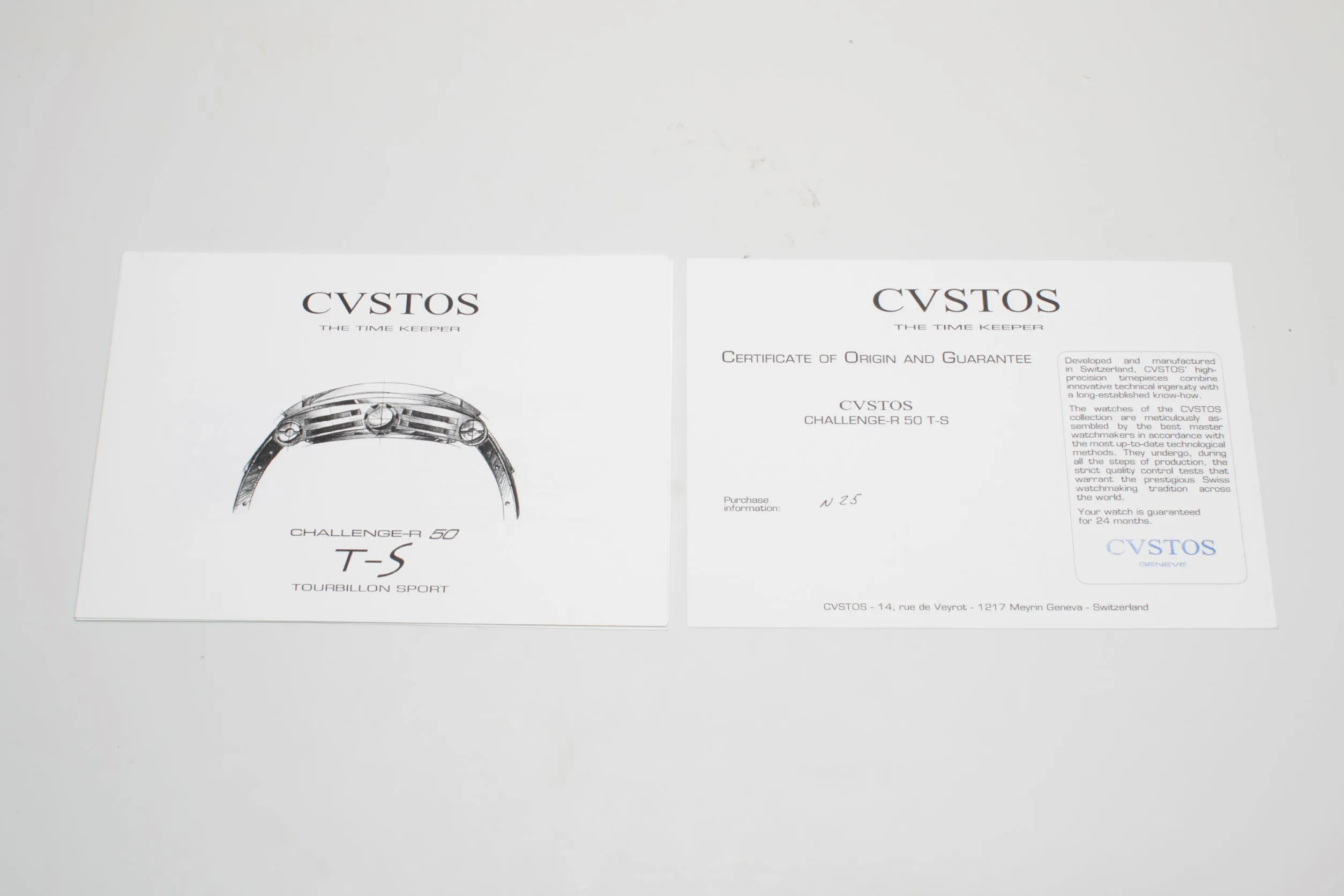 Cvstos Evosquare 50 T-S 50mm Ceramic and Titanium Skeletonized 7