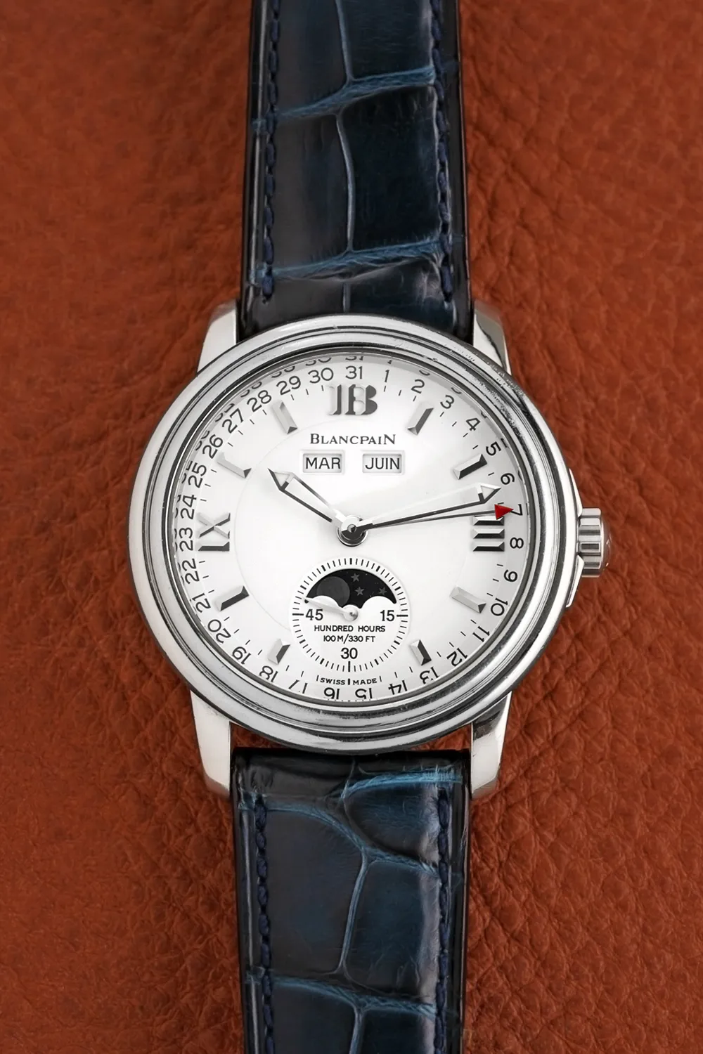 Blancpain Léman 2763 38mm Stainless steel White