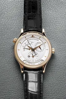 Jaeger-LeCoultre World Time 142.2.92 38mm Rose gold Silver