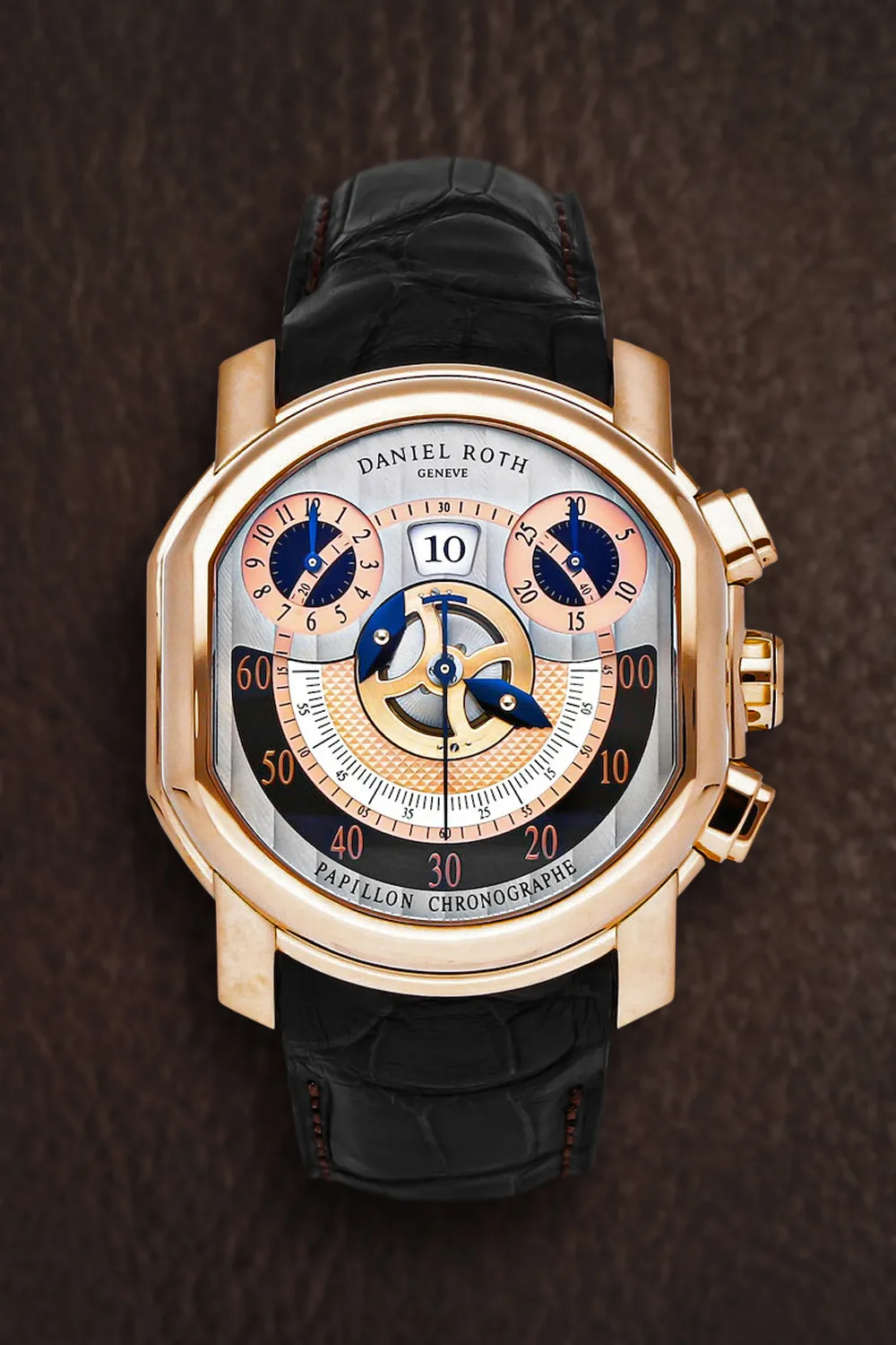 Daniel Roth Papillon 319.Z.50 44mm Rose gold Silver