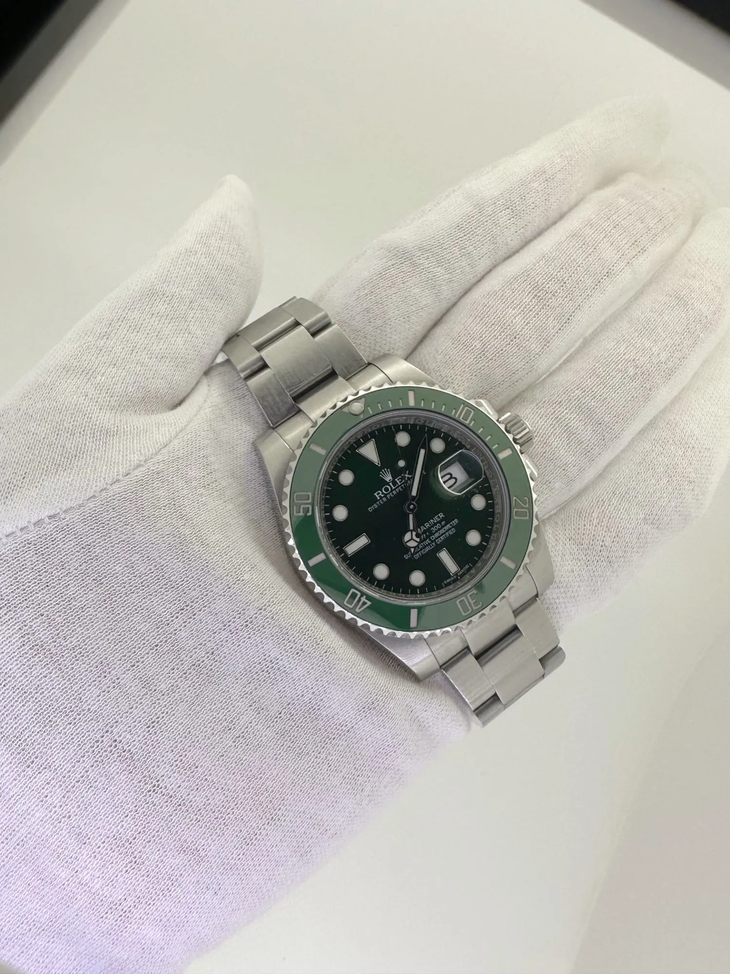 Rolex Submariner 116610LV 40mm Stainless steel Green 12