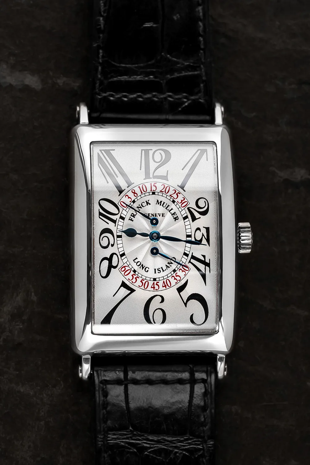 Franck Muller Long Island 1100 DS R 35.5mm White gold Silver