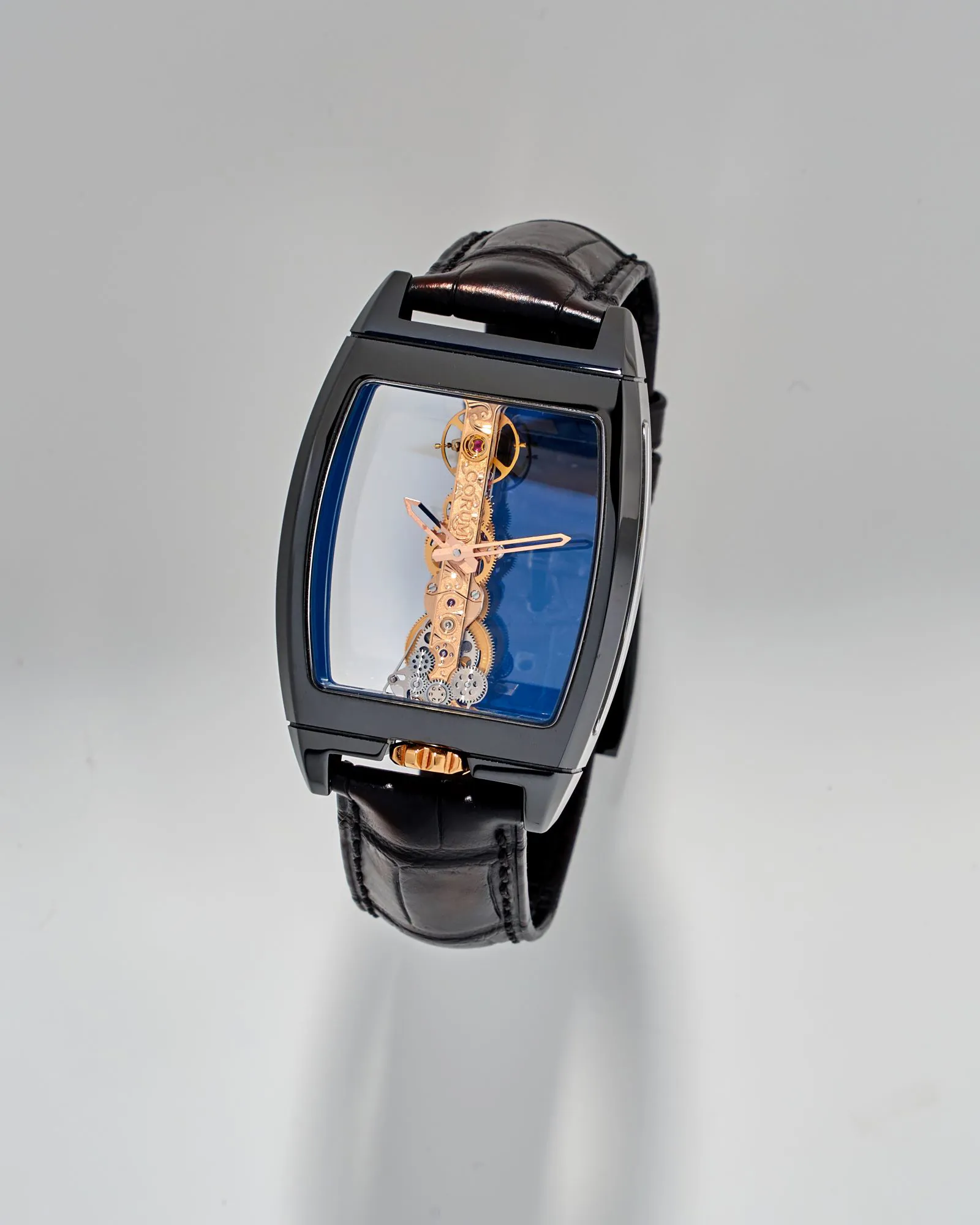 Corum Golden Bridge 113.161.15/0001 0000R 34mm Ceramic Transparent 10