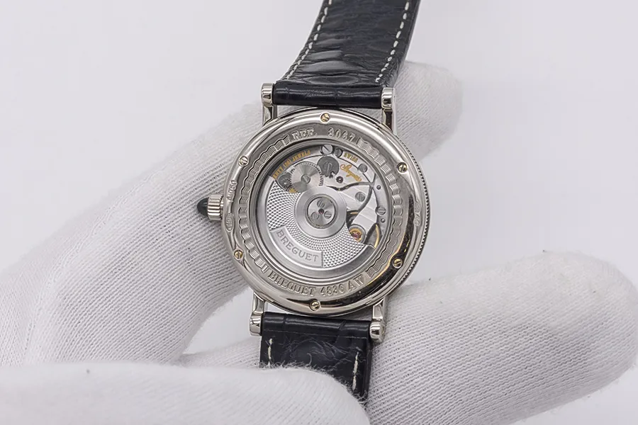 Breguet Classique 8067BB/52/964 30mm White gold Mother-of-pearl 2