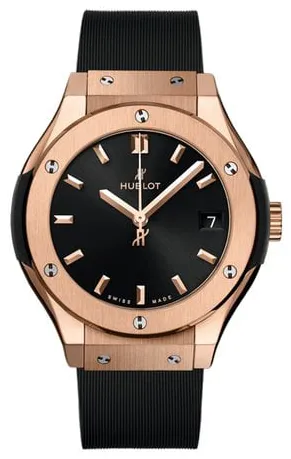 Hublot Classic Fusion 581.OX.1480.RX 33mm Rose gold Black