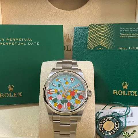 Rolex Oyster Perpetual 41 124300 41mm Stainless steel Blue