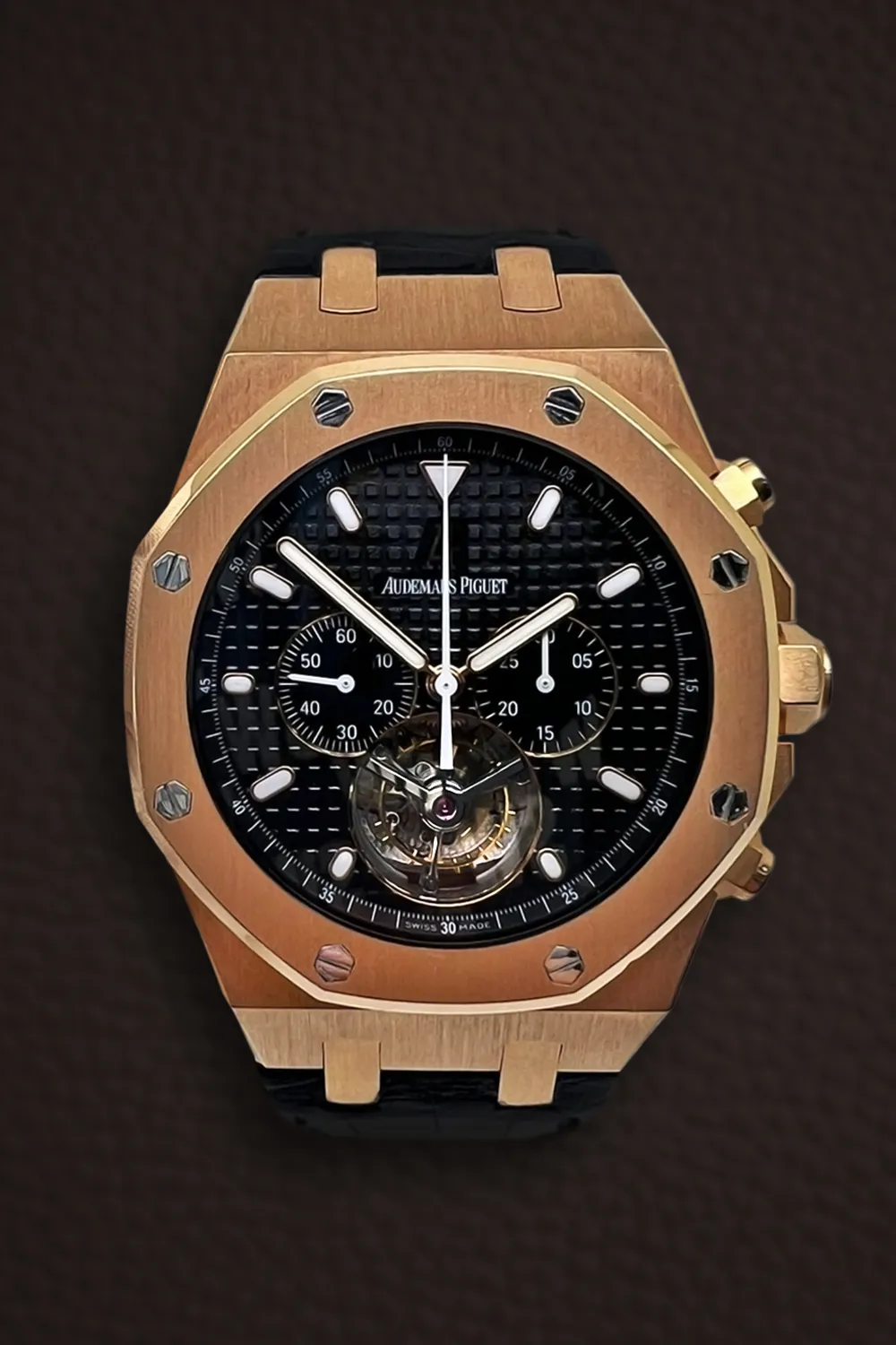 Audemars Piguet Royal Oak 25977OR.OO.D002CR.01 44mm Rose gold Black