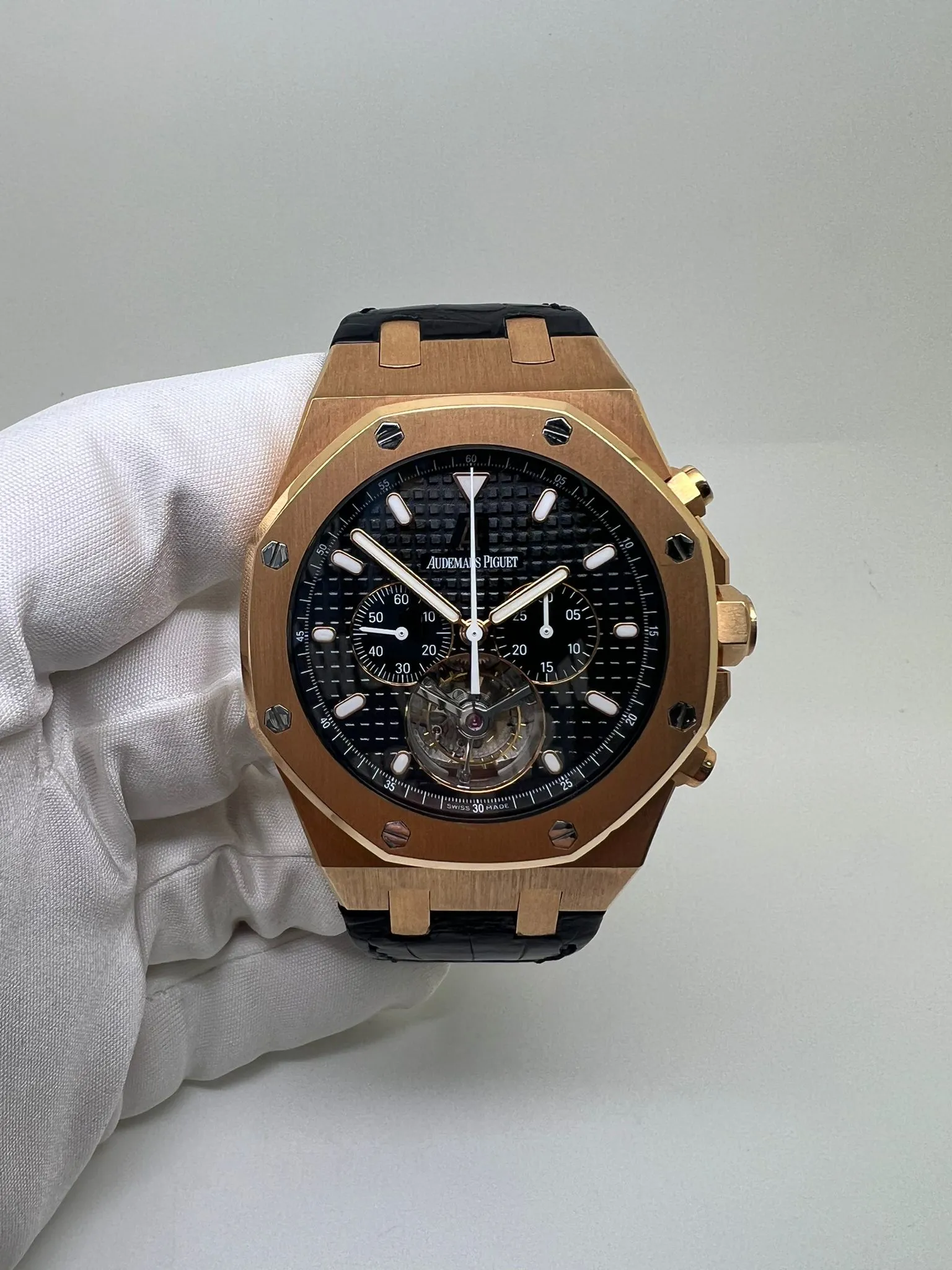 Audemars Piguet Royal Oak 25977OR.OO.D002CR.01 44mm Rose gold Black 4