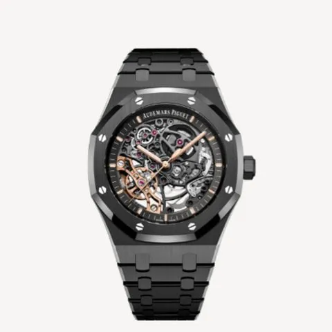 Audemars Piguet Royal Oak 15416CE.OO.1225CE.01 41mm Black ceramic Transparent