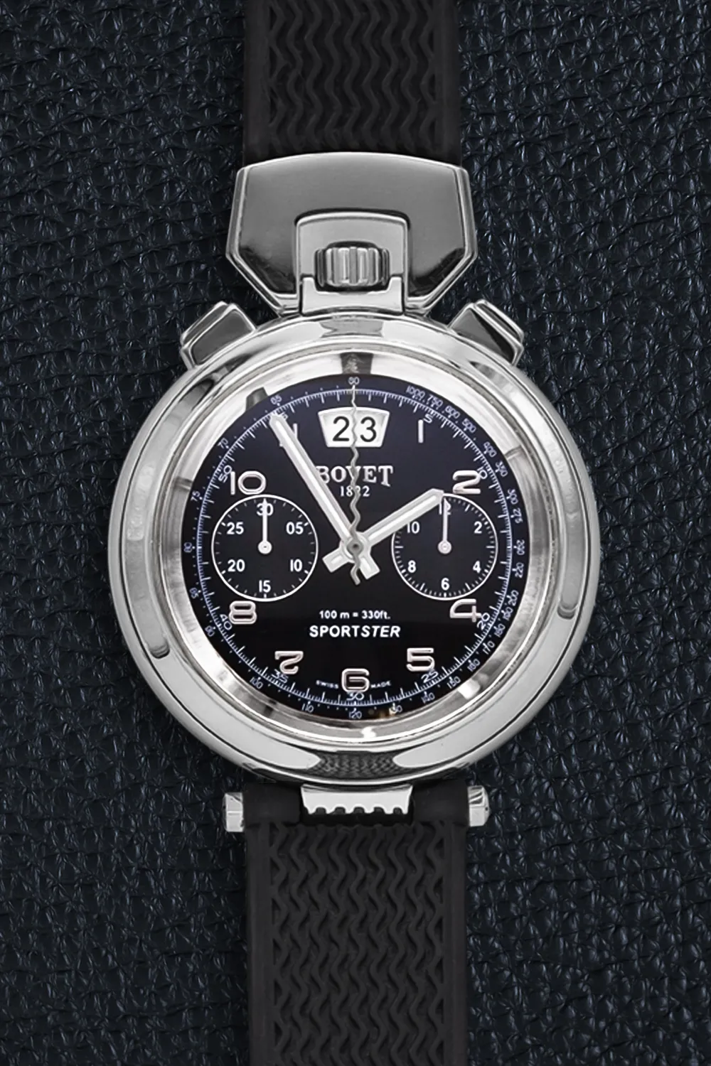 Bovet Sportster SP0275 44mm Stainless steel Black