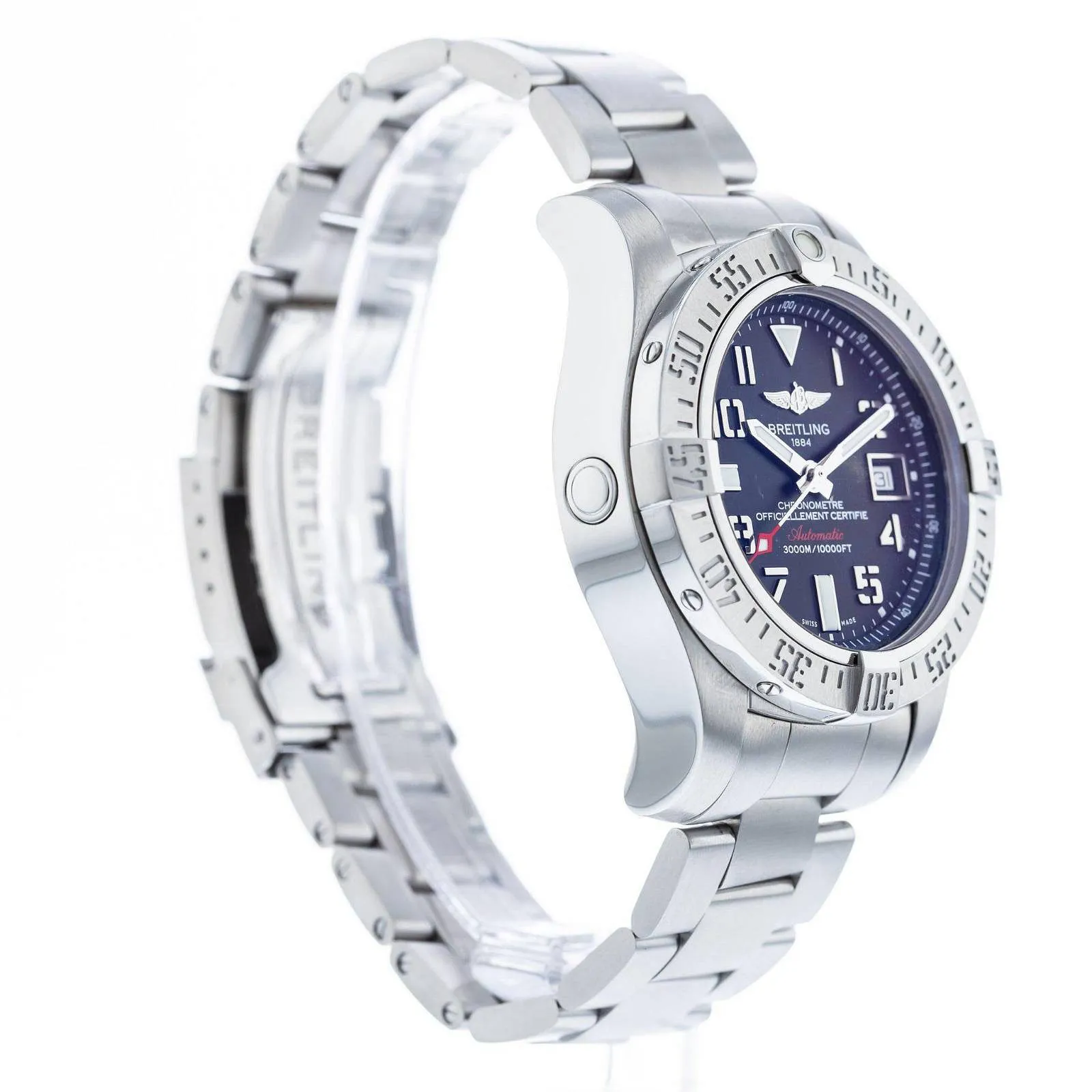 Breitling Avenger II Seawolf 45mm Stainless steel Black 2