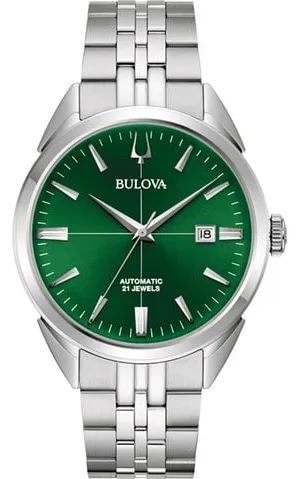 Bulova Classic 96B424 41.5mm Stainless steel Green