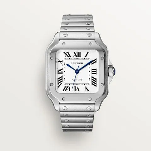 Cartier Santos WSSA0029 35mm Stainless steel Silver