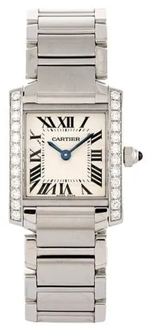 Cartier Tank Française W4TA0008 25mm Stainless steel