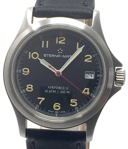 Eterna Eterna-Matic 8407.41 36mm Stainless steel Black