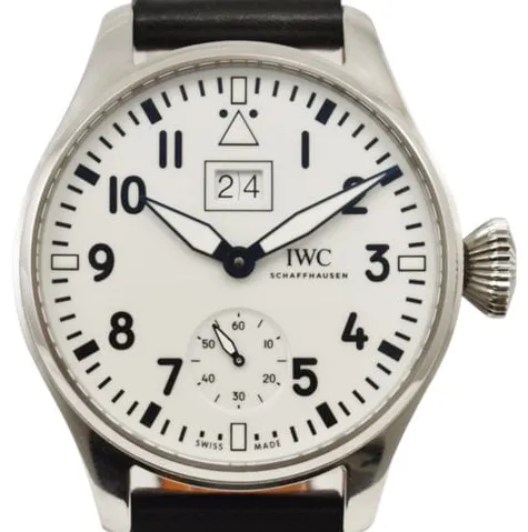 IWC Big Pilot IW510504 46mm Stainless steel White