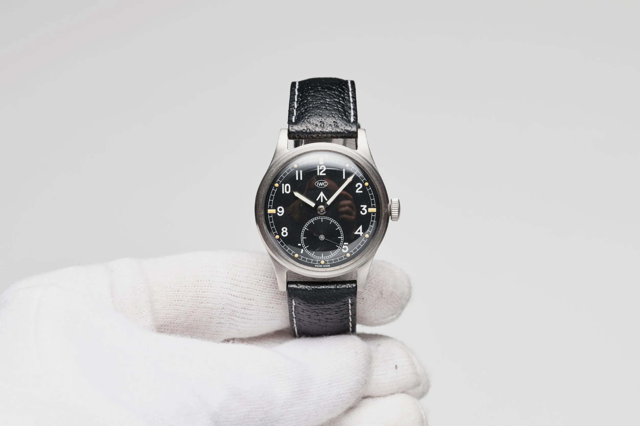 IWC Pilot Mark 35mm Stainless steel Black 7