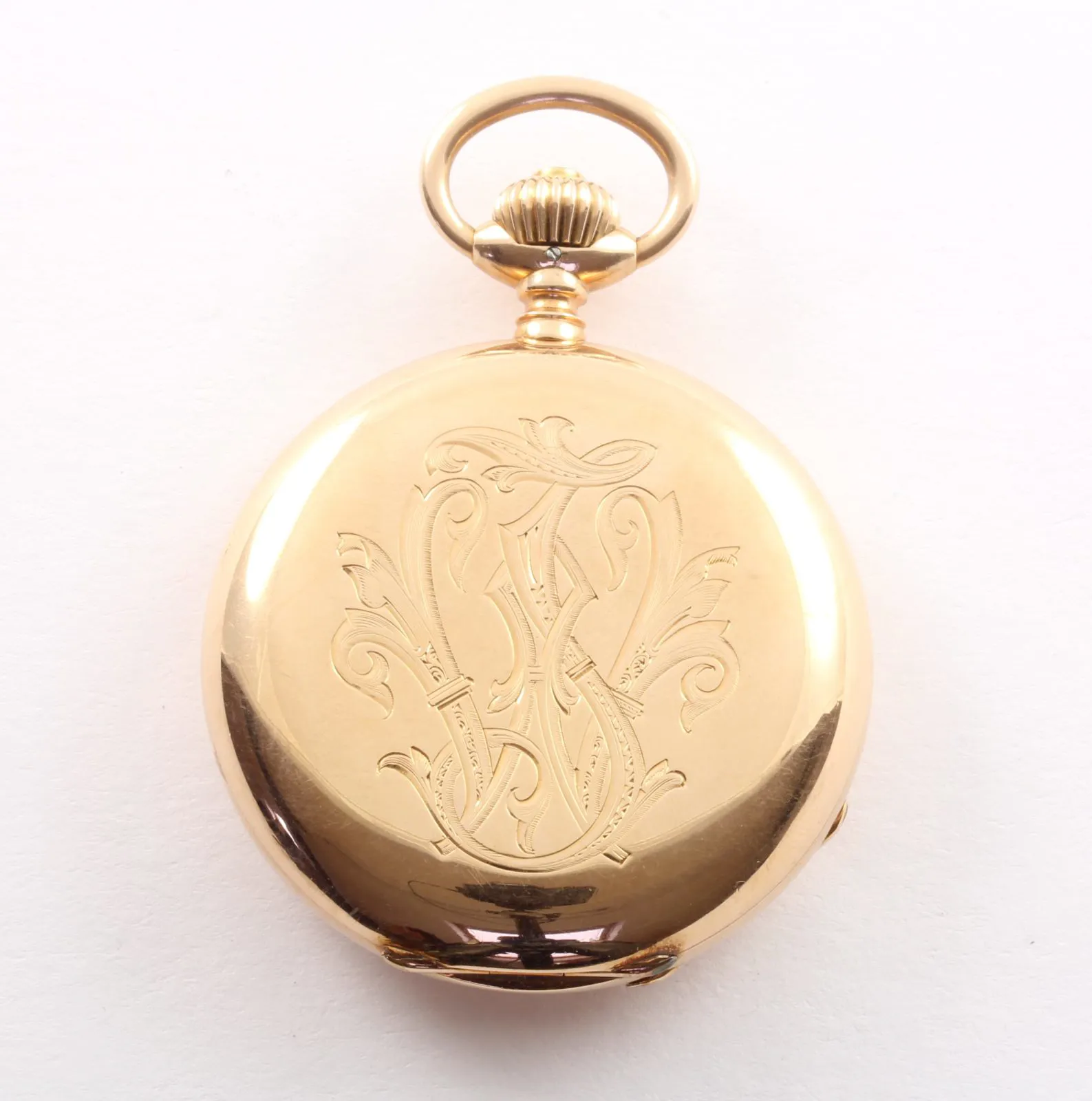 Julius Assmann 50mm Yellow gold Enamel