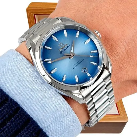 Omega Aqua Terra 150M 220.10.38.20.03.004 38mm Stainless steel Blue