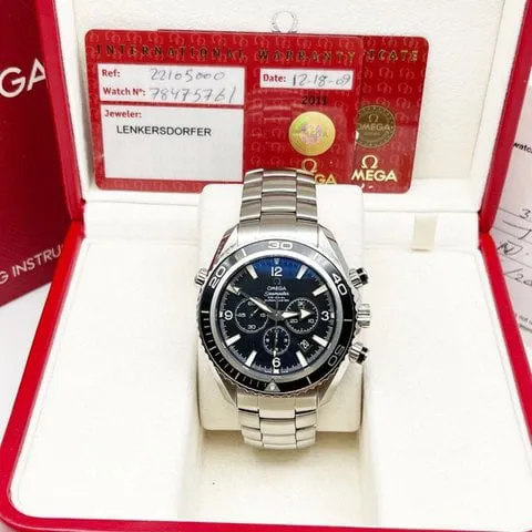 Omega Seamaster Planet Ocean 2210.50.00 45.5mm Stainless steel Black