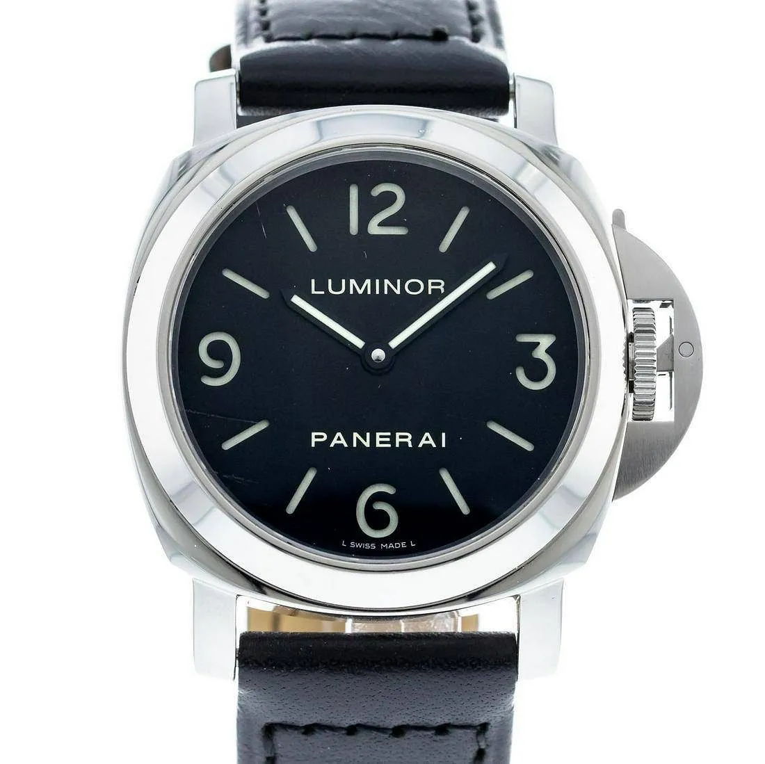 Panerai Luminor Base 44mm Stainless steel Black