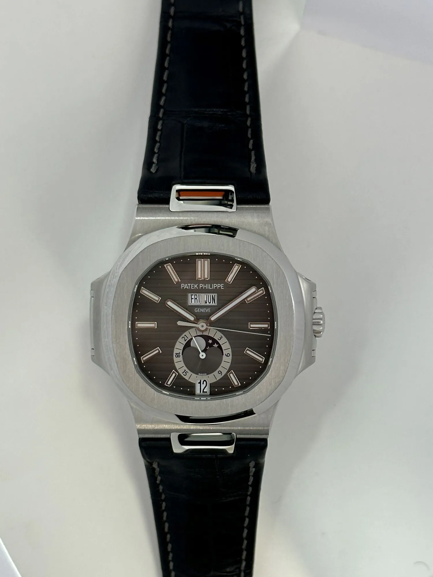 Patek Philippe Nautilus 5726A-001 40.5mm Stainless steel Black 1