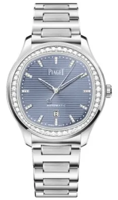 Piaget Piaget Polo Date G0A47027 Stainless steel Blue