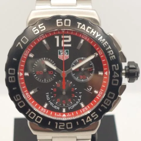 TAG Heuer Formula 1 Quartz CAU1116.BA0858 42mm Stainless steel Black