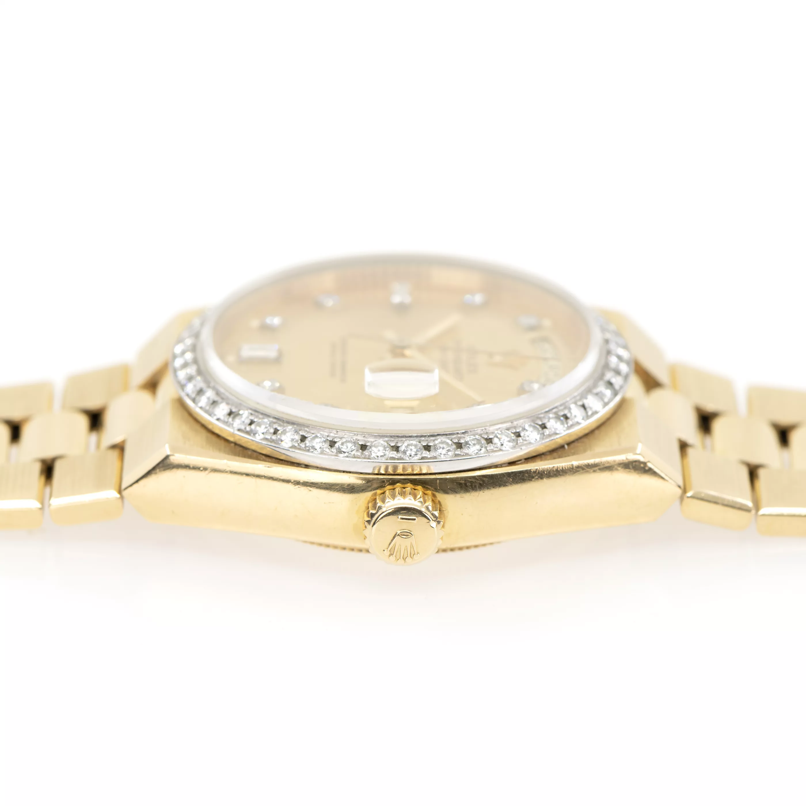 Rolex Day-Date Oysterquartz 19048 36mm Yellow gold and Diamond Gold 7