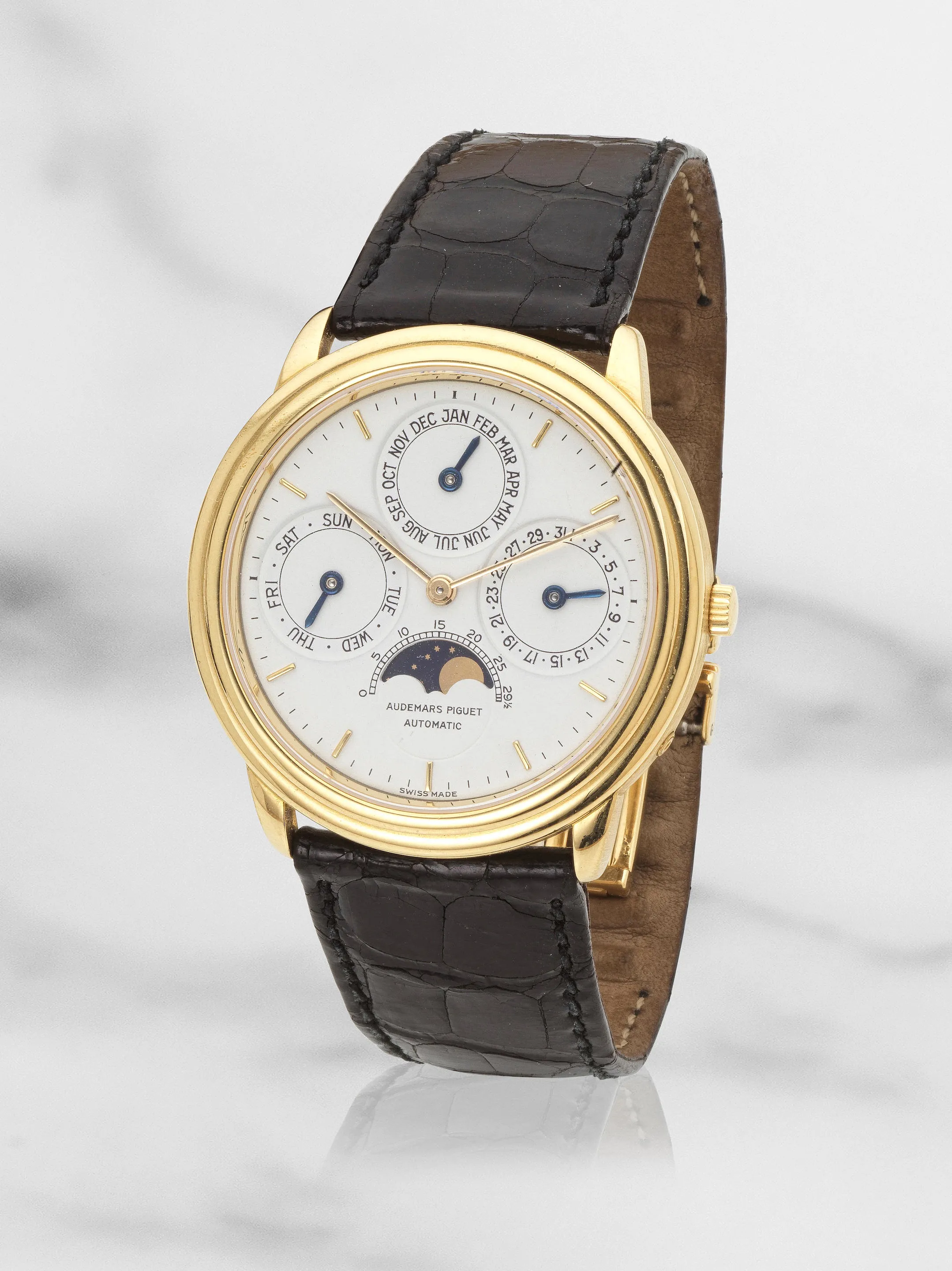 Audemars Piguet Quantiême Perpetual 25548BA 36mm Yellow gold White