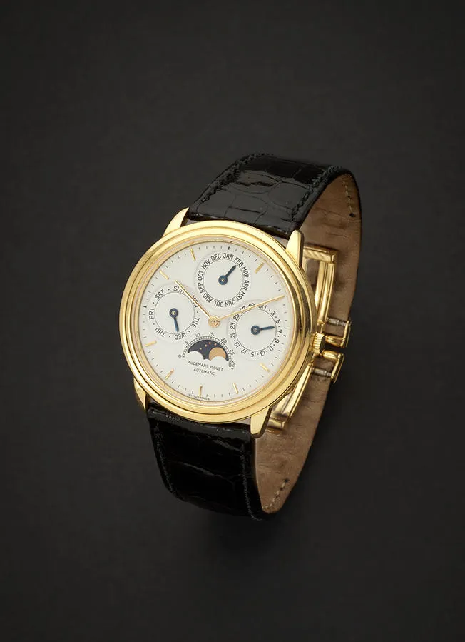 Audemars Piguet Quantiême Perpetual 25548BA 36mm Yellow gold White 1