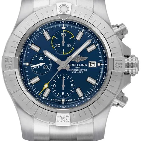 Breitling Avenger A13317101C1A1 45mm Stainless steel Blue