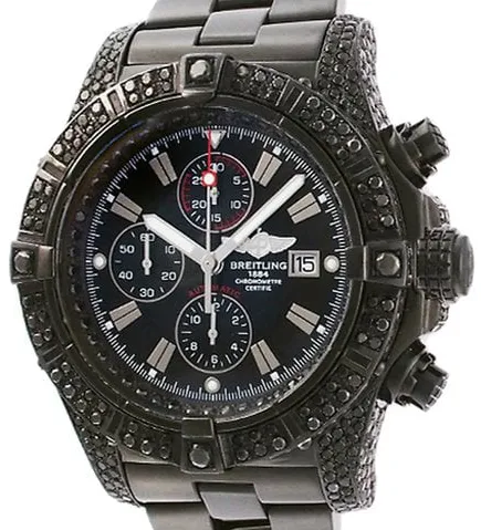 Breitling Avenger A13370 48mm Stainless steel Black